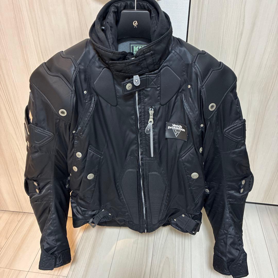 KISS RACING TEAM ライダースジャケット　プロテクター LLサイズ
