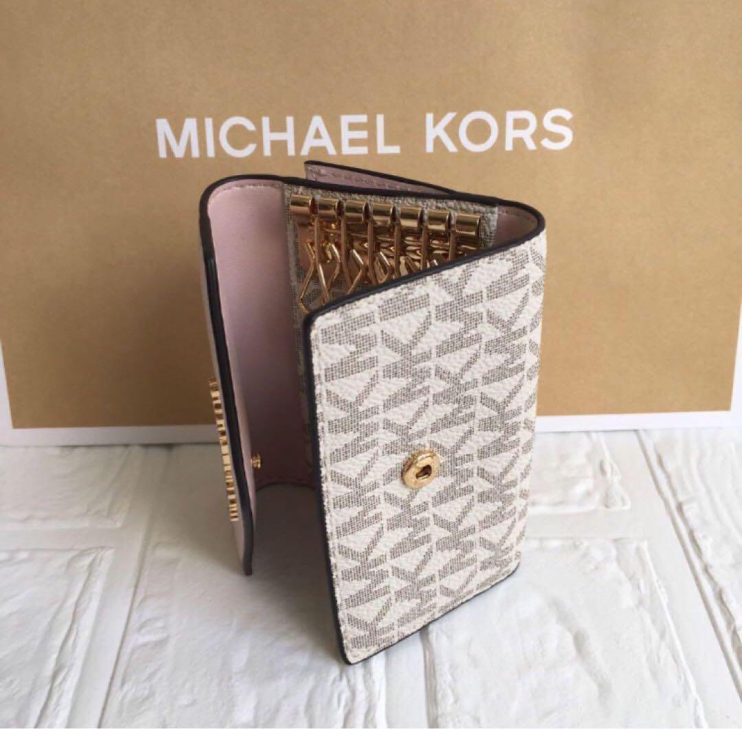 新品 MICHAEL KORS マイケルコース ピンク キーケース 財布