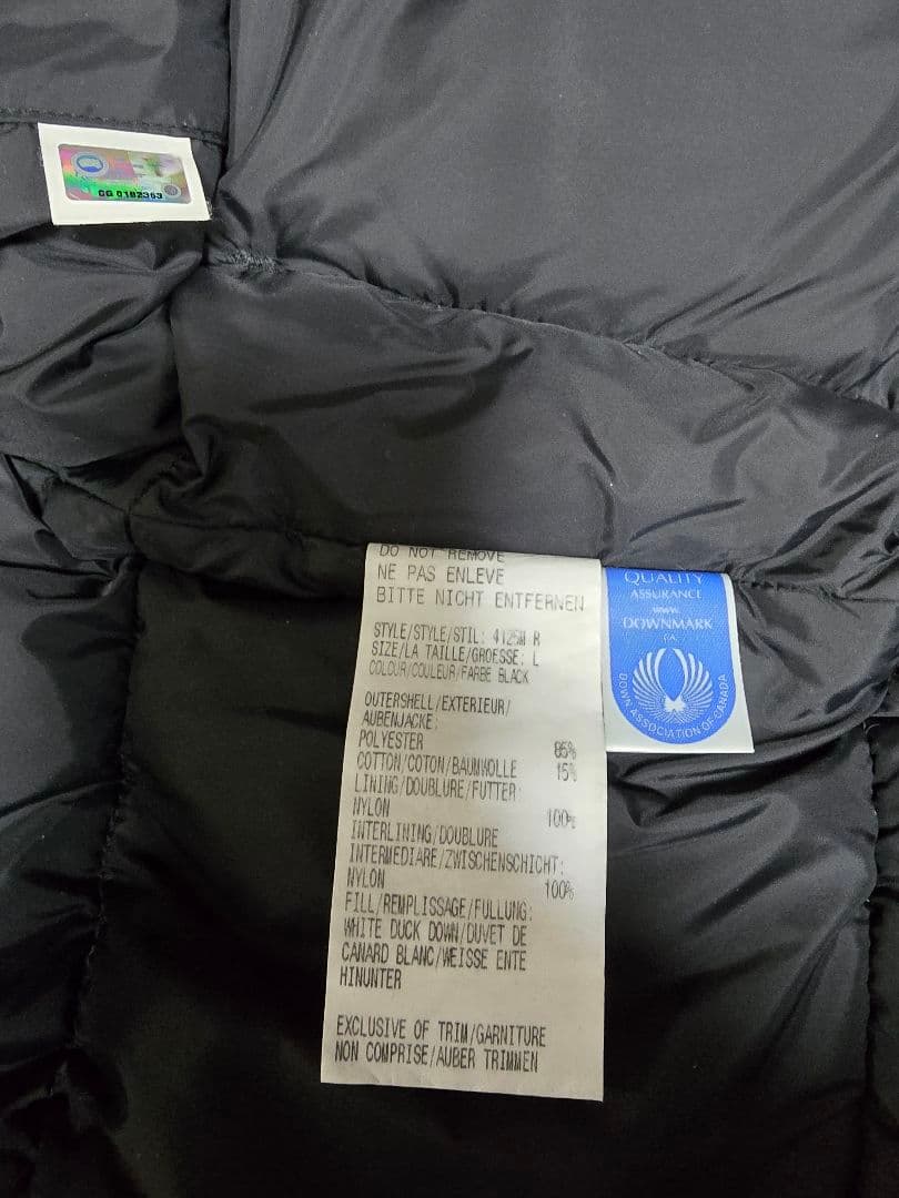   ブラック（Lサイズ）古着。