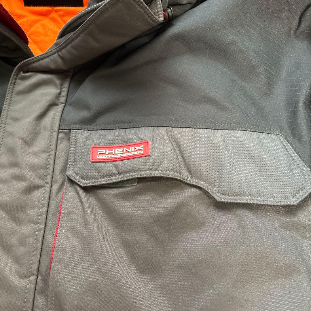 PHENIX フード付　スキーウェア　ジャケット　Ｌサイズ