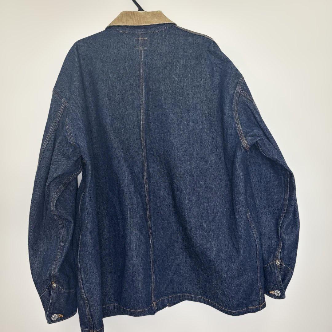 orSlow オアスロウ デニム カバーオール ジャケット コーデュロイ襟