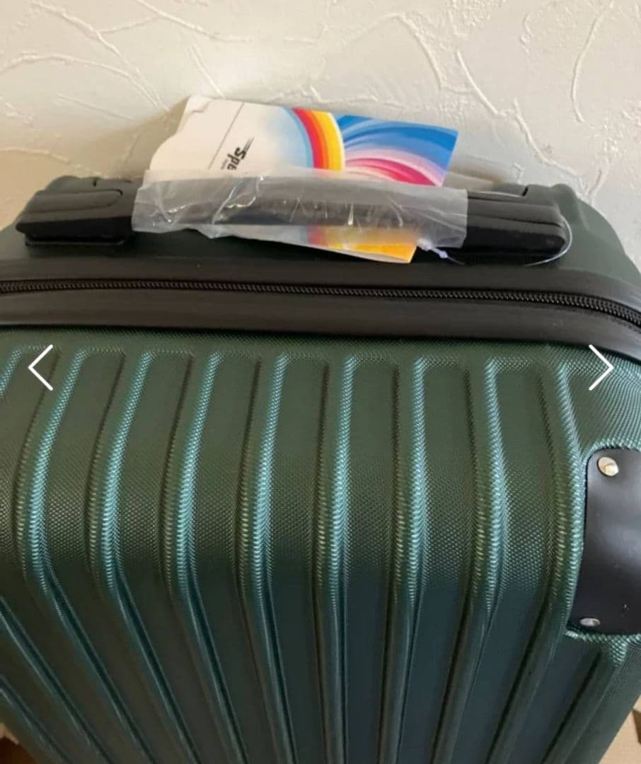 大容量　軽量　スーツケース 本体　高品質　Lサイズ　XLサイズ ダークグリーン