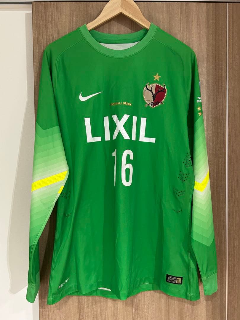 Nike ゴールキーパーシャツ 鹿島　16 オーセンティック