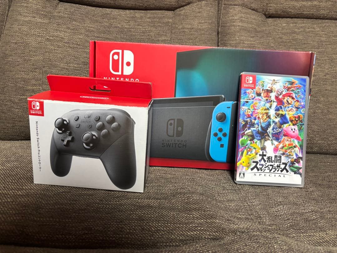 Nintendo Switch ＋スマブラ＋コントローラー3点セット