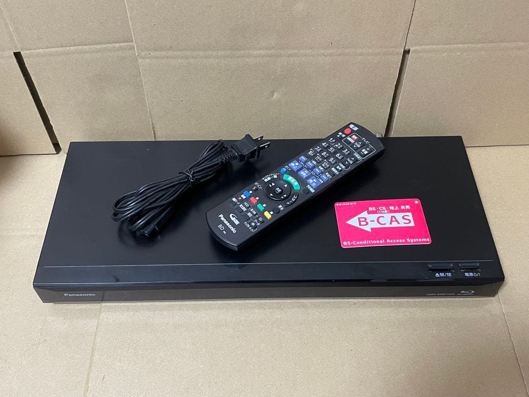 Panasonic ブルーレイレコーダー DMR-BRW1020 リモコン付