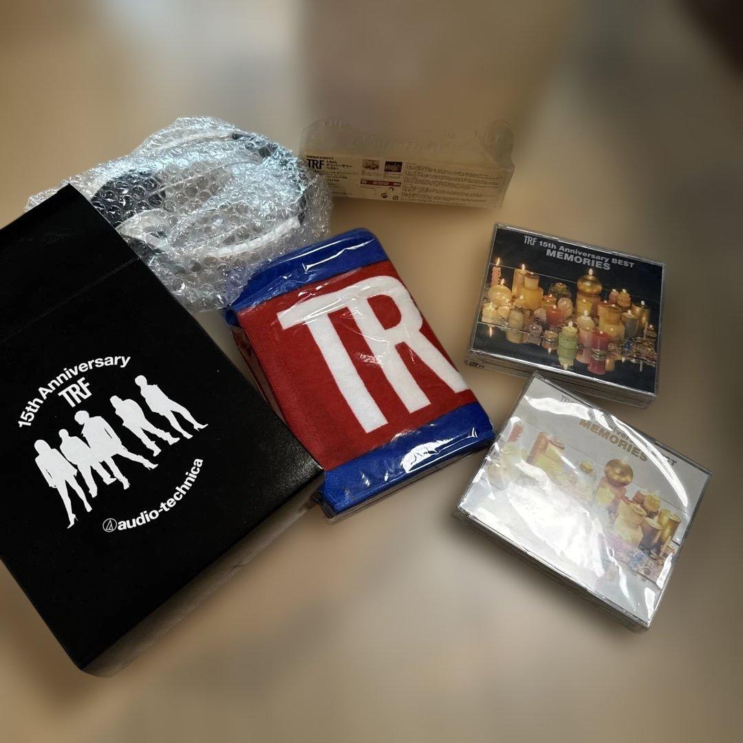 TRF 15th アニバーサリーベスト！ 初回限定生産 タオル＆ヘッドホン未開封