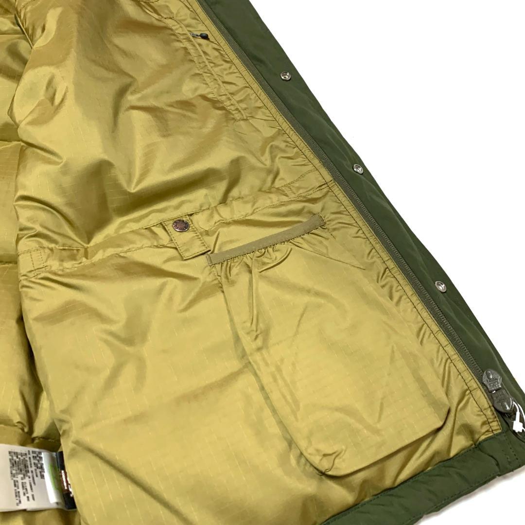 新品 XSサイズ ノースフェイス パープルレーベル シエラダウンベスト　グリーン