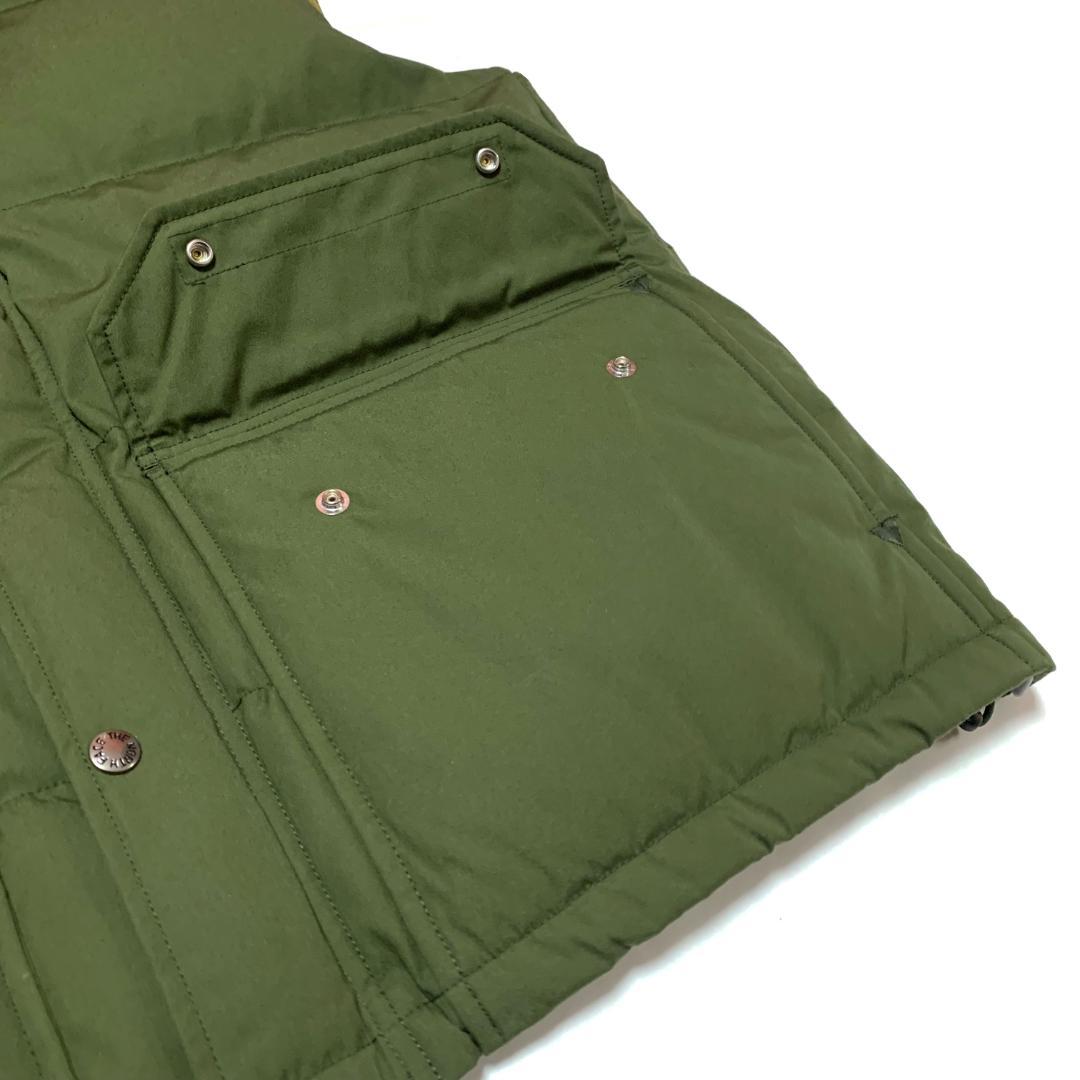 新品 XSサイズ ノースフェイス パープルレーベル シエラダウンベスト　グリーン