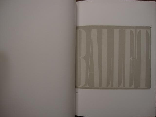 Alexey Brodovitch: Ballet　Books on Books