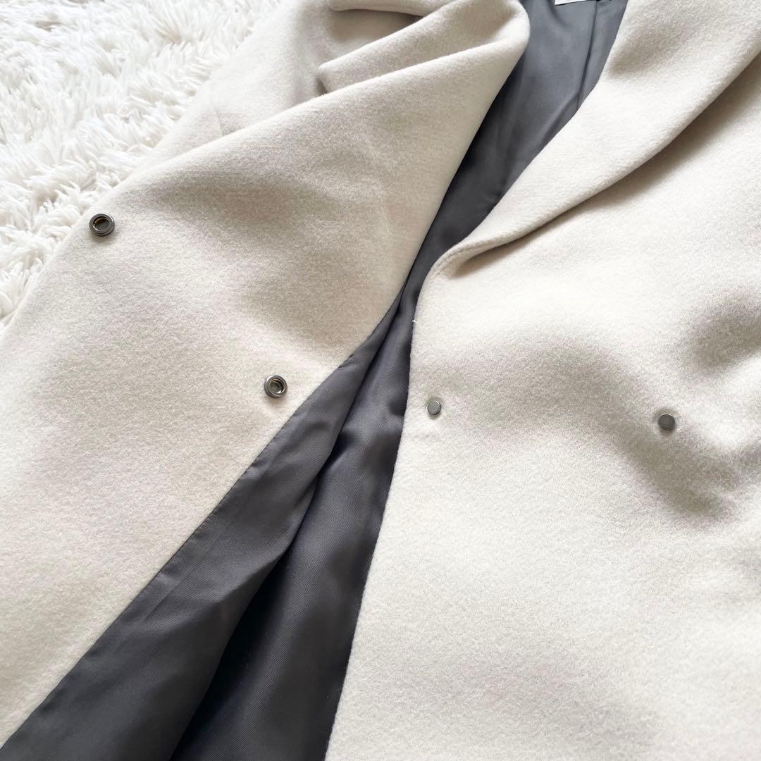 新品・未使用✨IENA MANTECO オーバーチェスターコート ホワイト 38