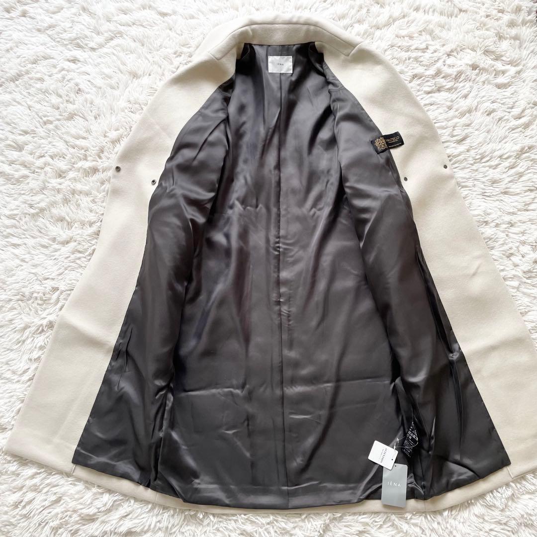 新品・未使用✨IENA MANTECO オーバーチェスターコート ホワイト 38
