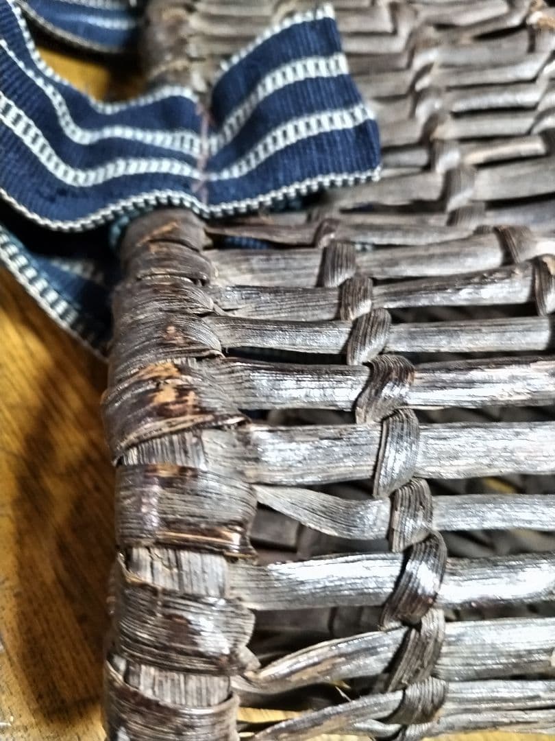 骨董山葡萄かごバッグ