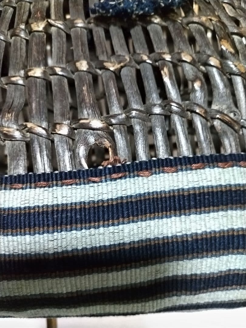 骨董山葡萄かごバッグ