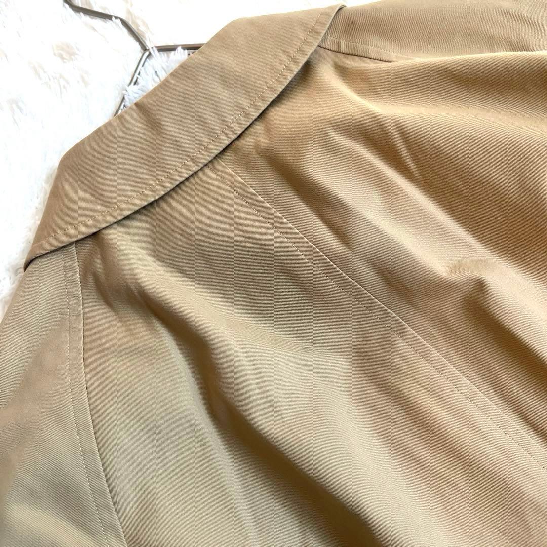 美品✨バーバリー　バーバリーズ　ステンカラーコート　ノバチェック　ベージュ　M
