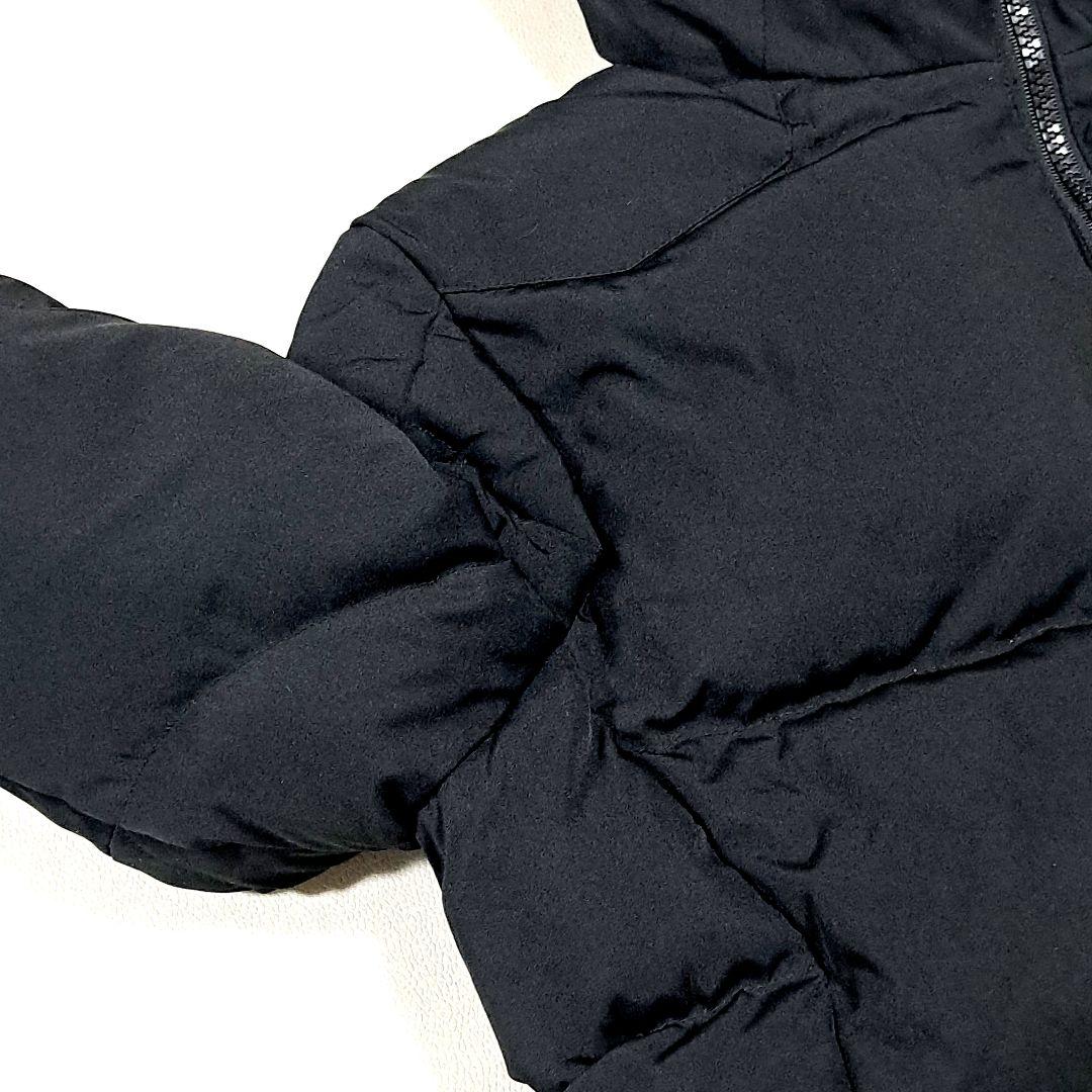 ポロラルフローレン　ダウンジャケット　ビッグポニー刺繍　ブラック　キッズM