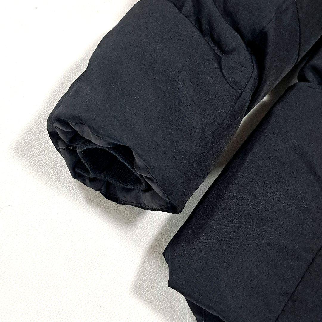 ポロラルフローレン　ダウンジャケット　ビッグポニー刺繍　ブラック　キッズM