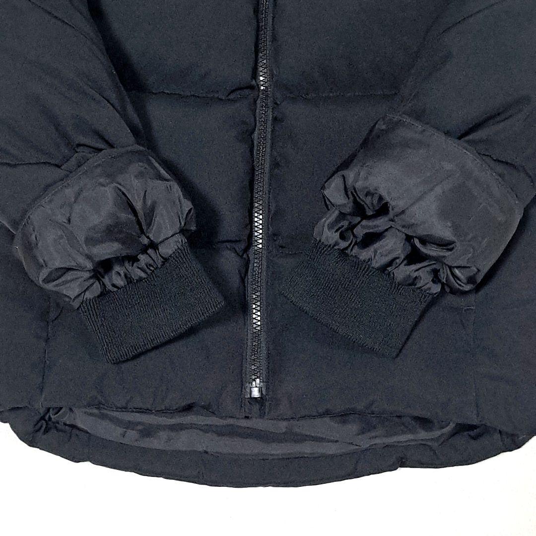 ポロラルフローレン　ダウンジャケット　ビッグポニー刺繍　ブラック　キッズM