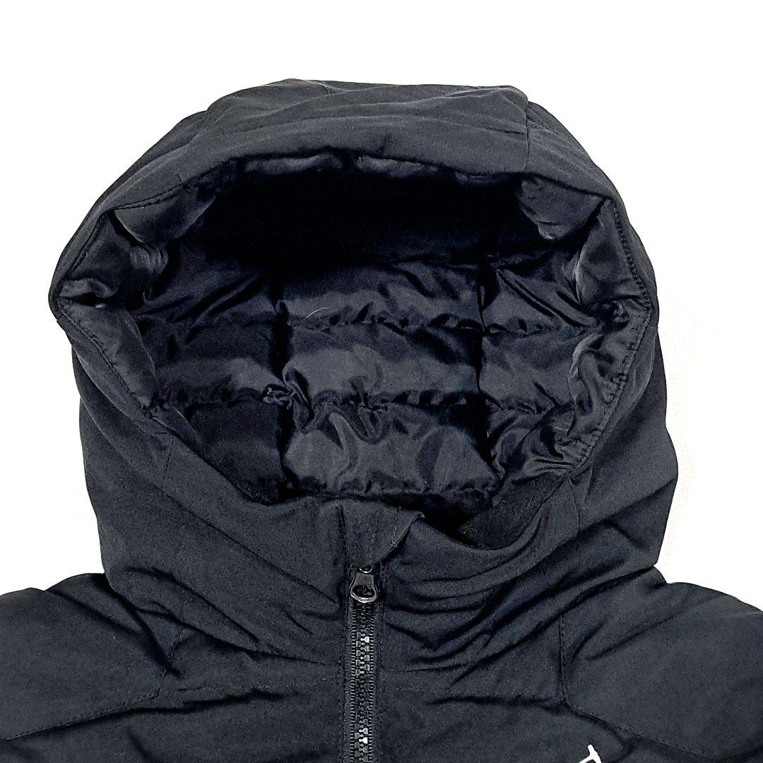 ポロラルフローレン　ダウンジャケット　ビッグポニー刺繍　ブラック　キッズM