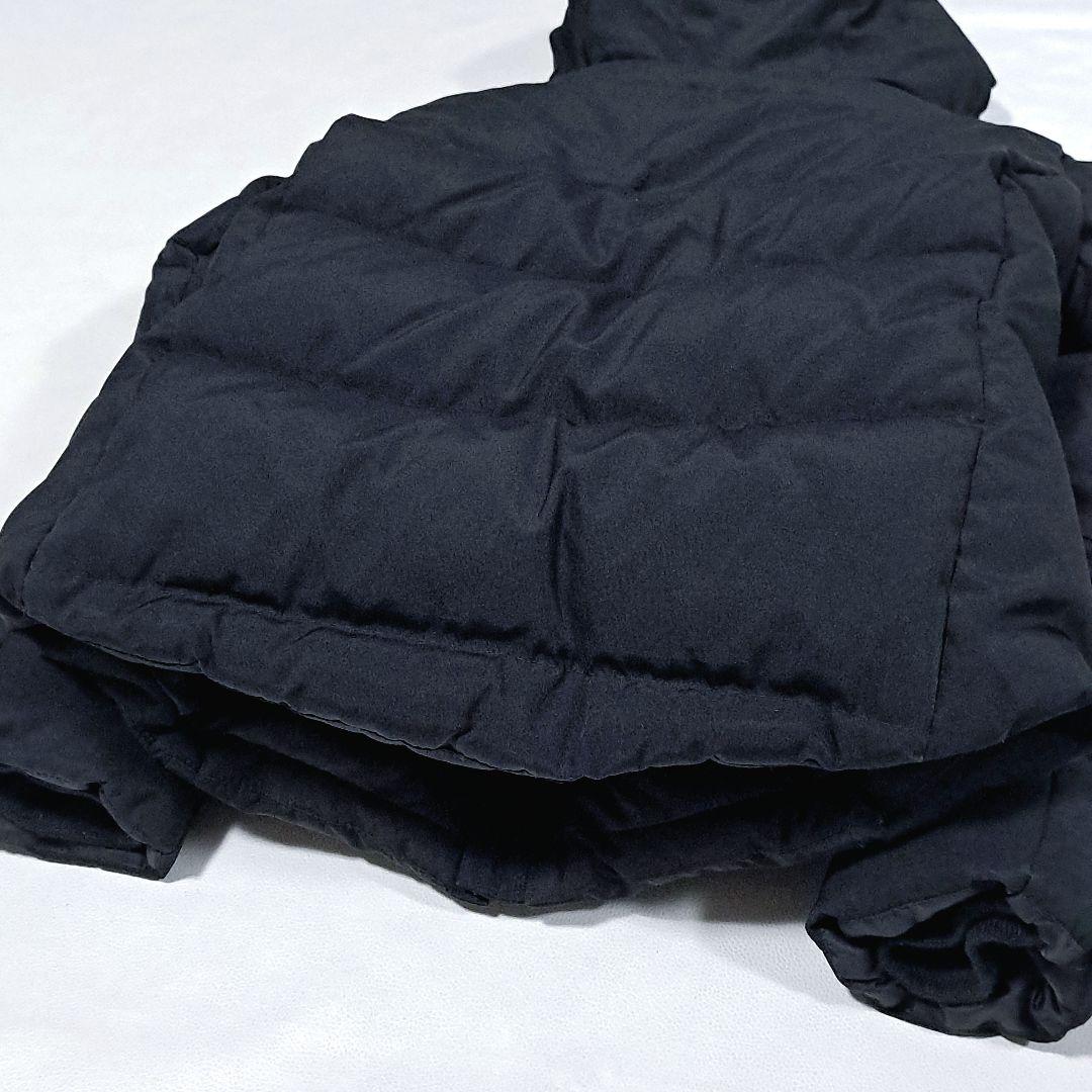 ポロラルフローレン　ダウンジャケット　ビッグポニー刺繍　ブラック　キッズM