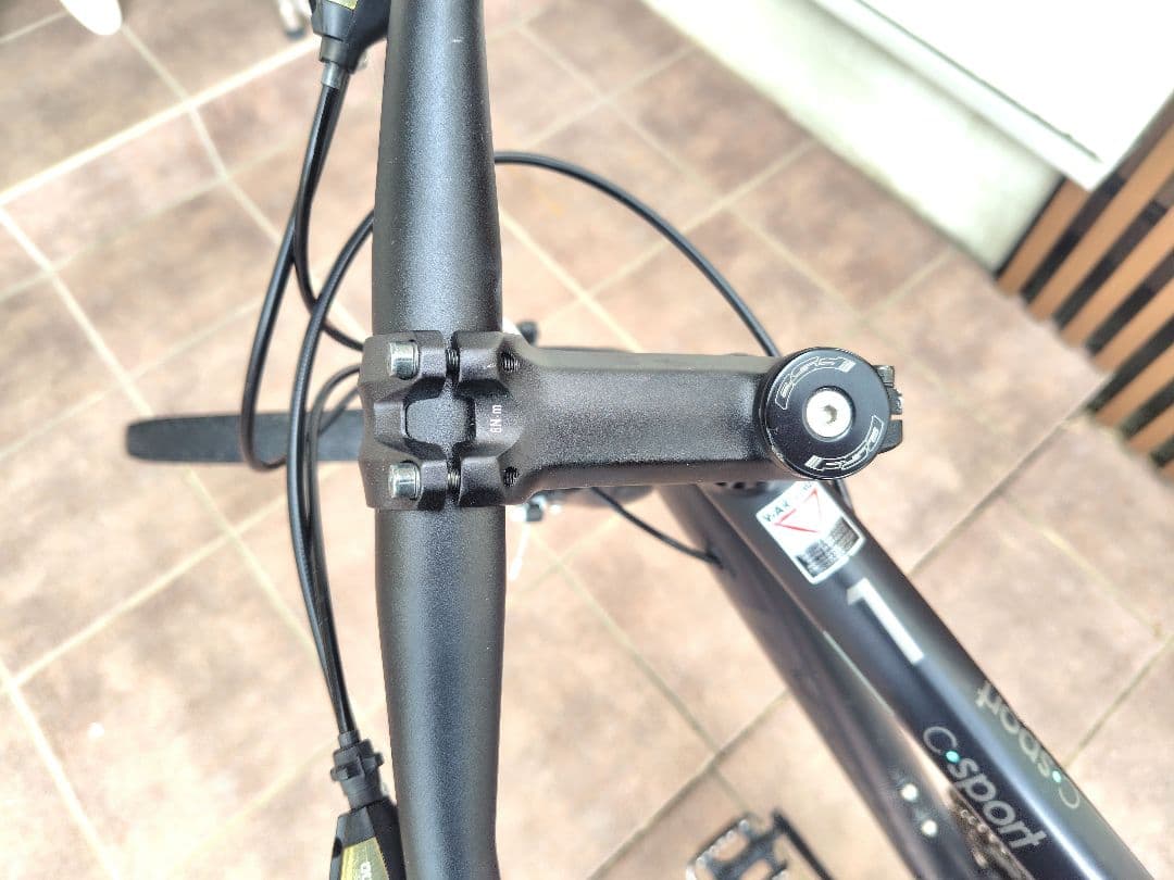 Bianchi C-SPORTS 1 黒 クロスバイク サイズ51 中古 訳あり