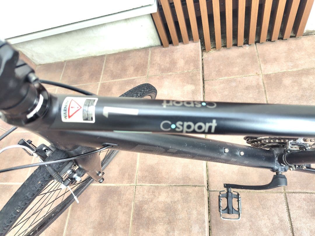 Bianchi C-SPORTS 1 黒 クロスバイク サイズ51 中古 訳あり