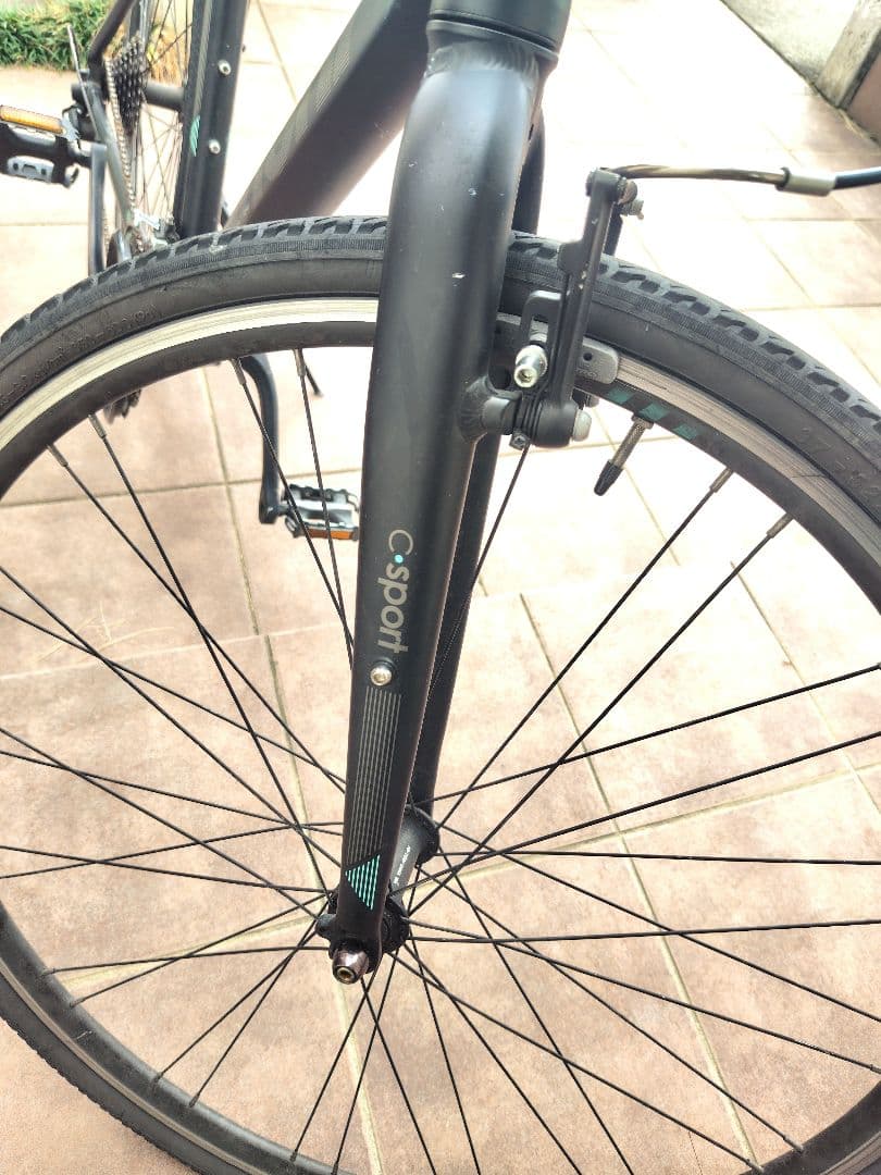 Bianchi C-SPORTS 1 黒 クロスバイク サイズ51 中古 訳あり