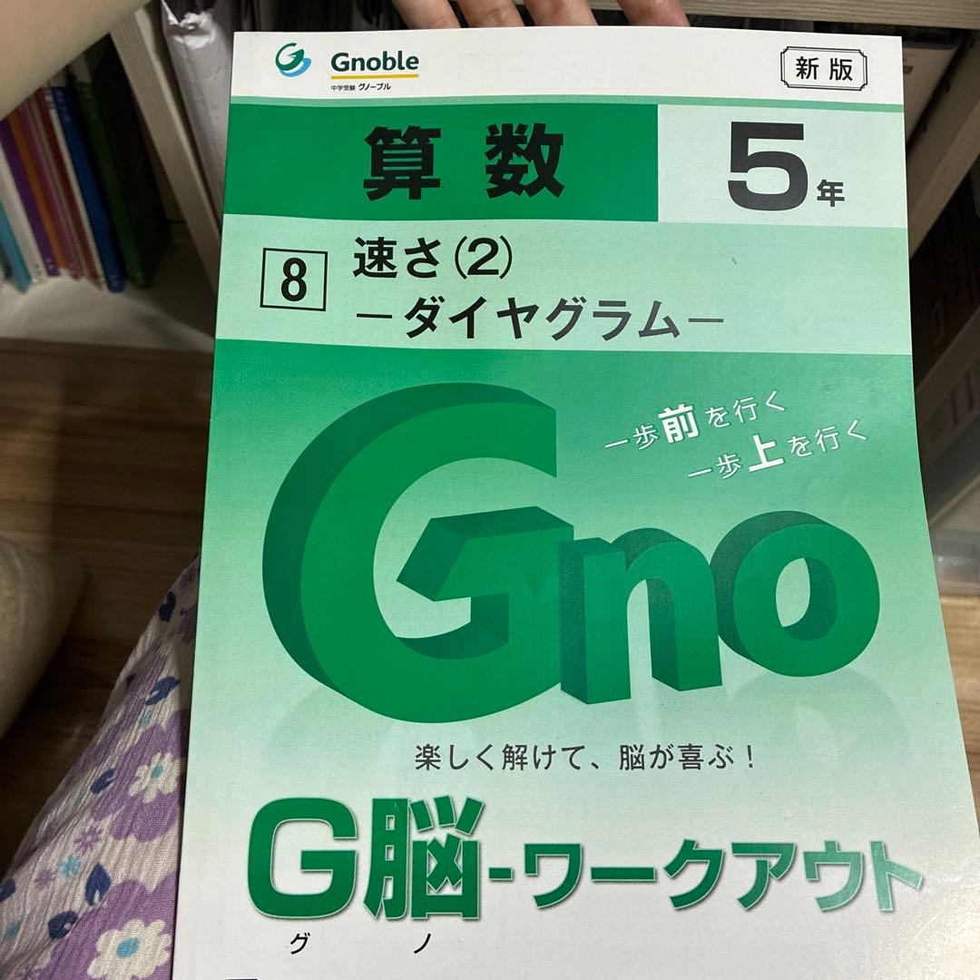 グノーブル　算数　5年　G脳　ワークアウト