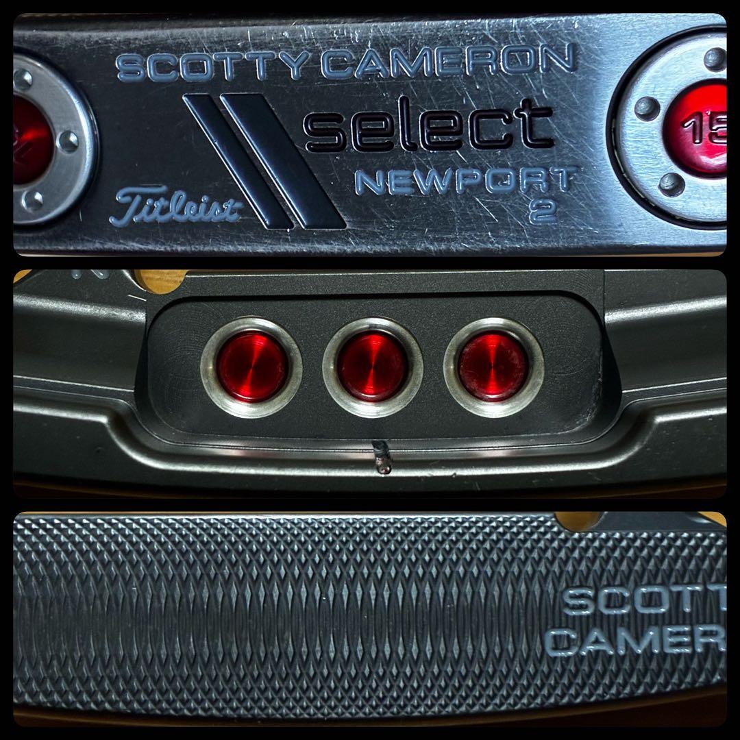 超希少改造品 セレクト2012 ニューポート2 島田製ヘビーシャフト 34インチ