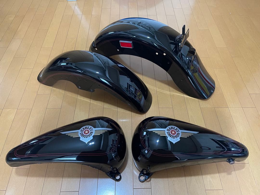 99 FLSTF EVO ファットボーイ ソフテイル 純正 タンク フェンダー