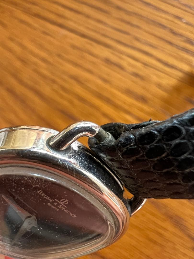 手巻き時計　ボームアンドメルシエ