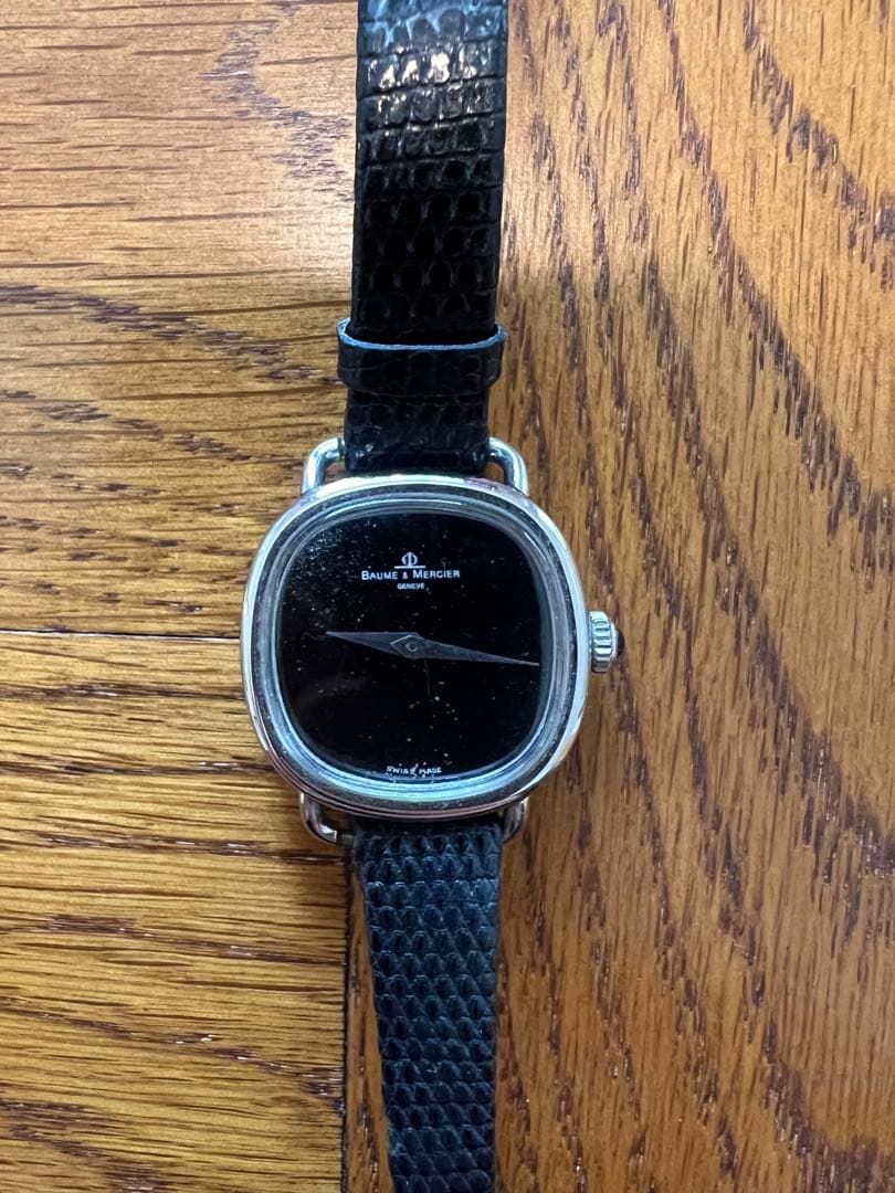 手巻き時計　ボームアンドメルシエ