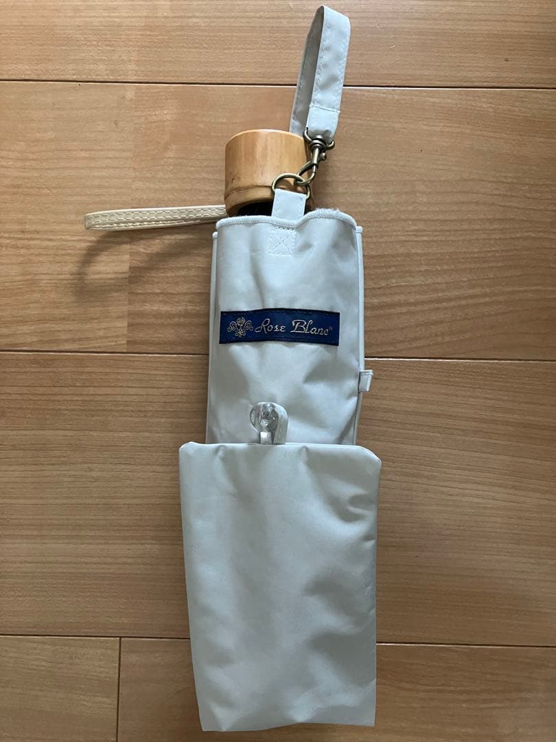 芦屋ロサブラン 3段 折りたたみ傘 50cm プレーン(傘袋付)