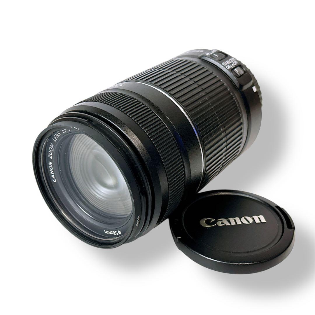 【美品】Canon EF-S 55-250mm F4-5.6 ISⅡ 望遠レンズ