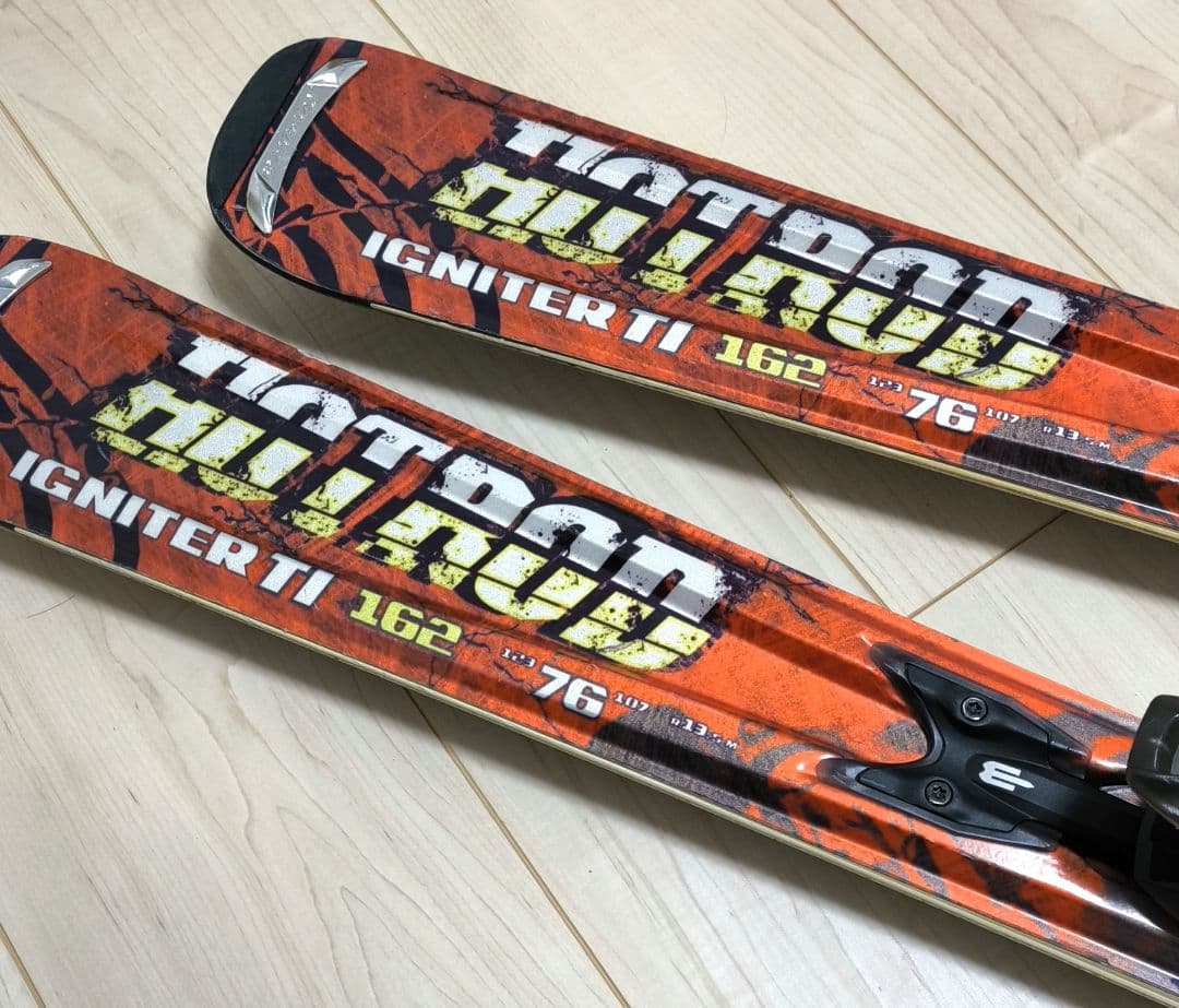Nordica Hot Rod IGNITER Ti162cm ビンディング付