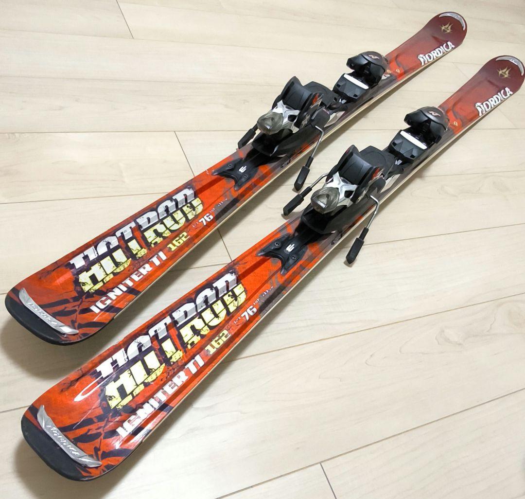 Nordica Hot Rod IGNITER Ti162cm ビンディング付