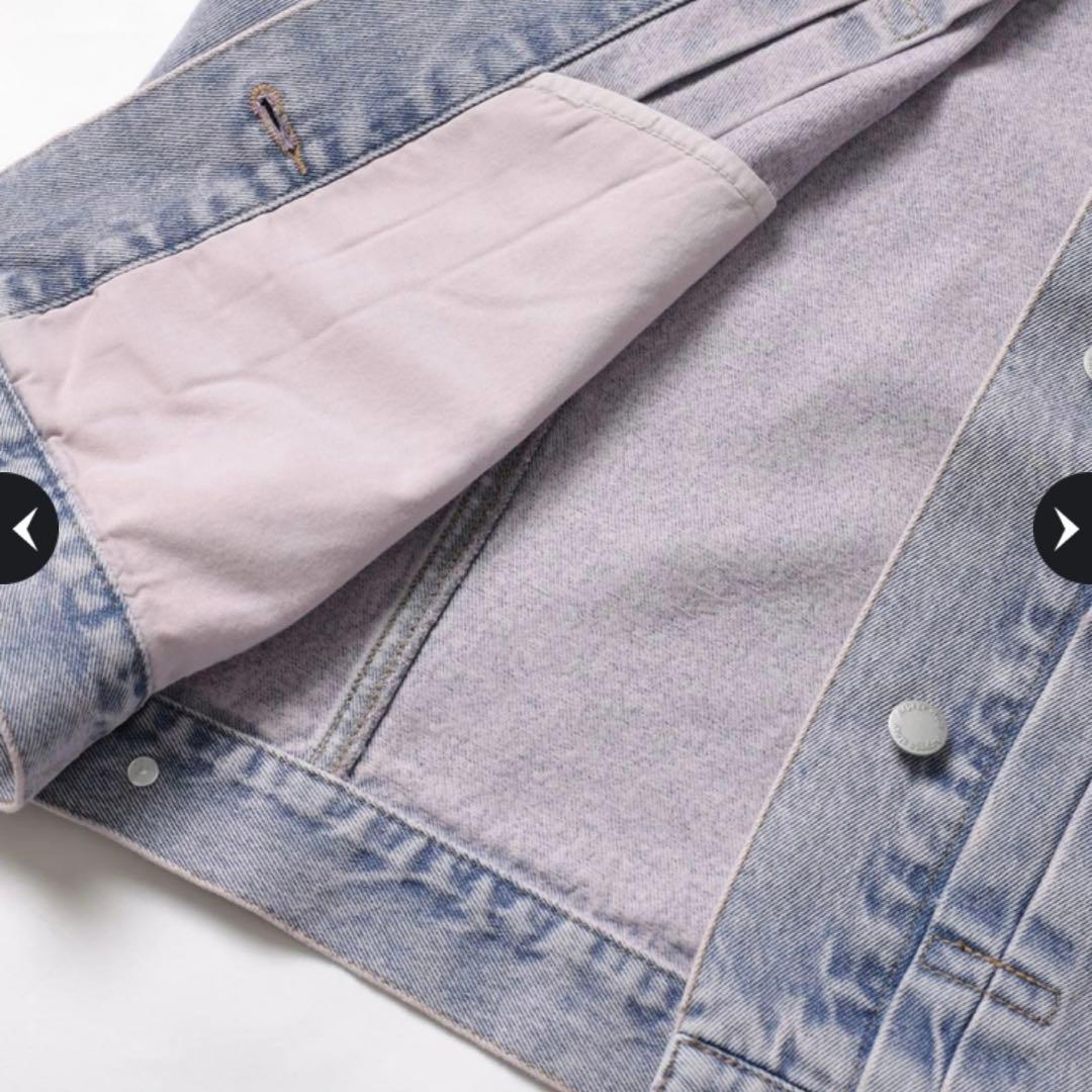 新品タグ付 Arpege story ピンクトッピングBIG Gジャン