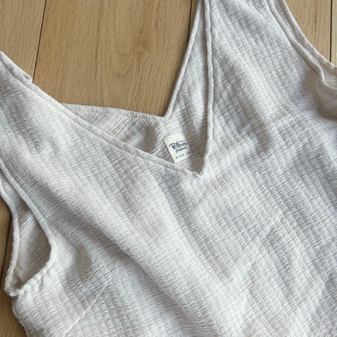 極美品◎ Ron Herman ロンハーマン オールインワン シアサッカー素材