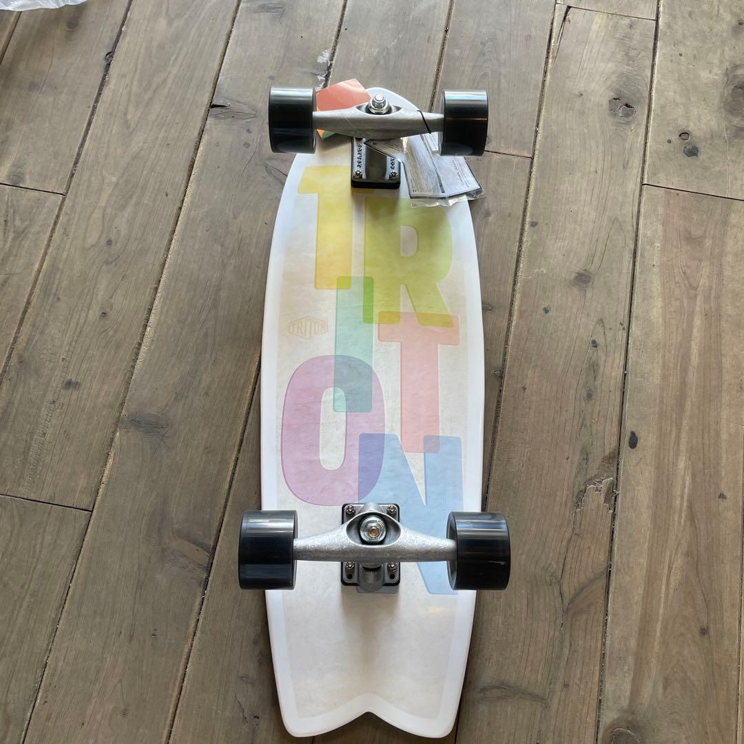 カーバー　TRCN スケートボード コンプリート ホワイト
