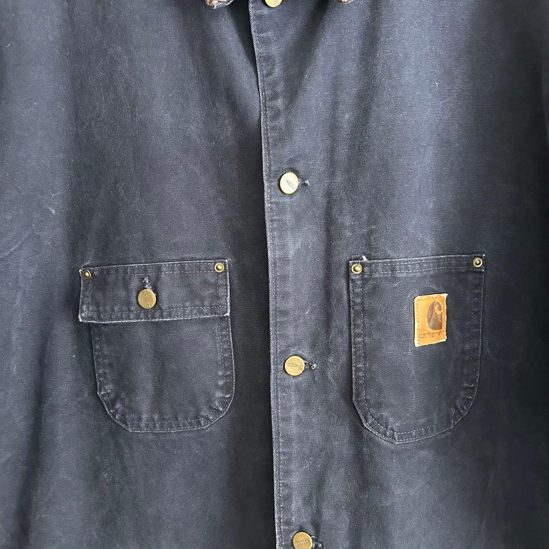 カーハート　ミシガンチョアコート　ミッドナイト　アメリカ製　3L