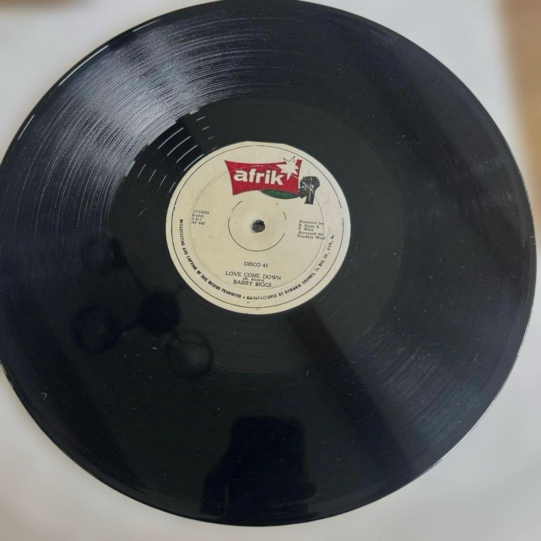 希少！　LOVE COME DOWN/BARRY BIGGS 12inch