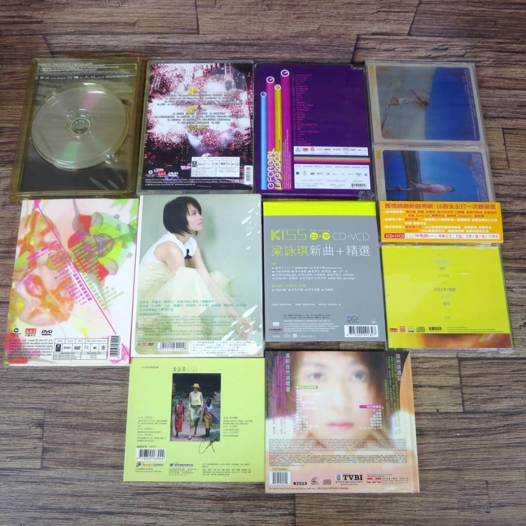 ◇梁詠琪 ジジ・リョン 香港,台湾,中国版 CD DVD VCD◇z32549