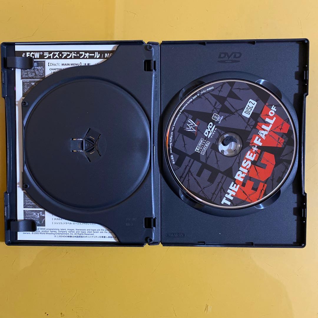 ECW 超過激 超熱狂 伝説のアメリカンプロレス DVD2枚組 計6時間以上