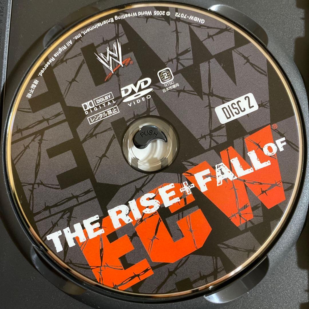 ECW 超過激 超熱狂 伝説のアメリカンプロレス DVD2枚組 計6時間以上