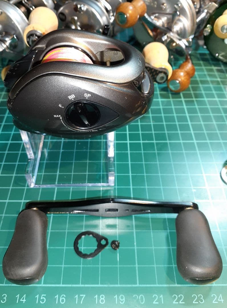 シマノ 13'エクスセンスDC ハンドルカスタム仕様