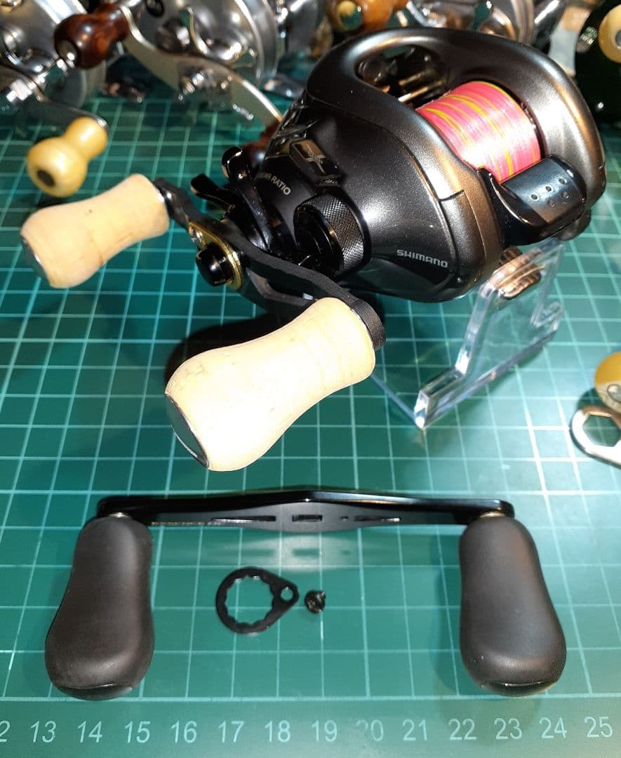 シマノ 13'エクスセンスDC ハンドルカスタム仕様