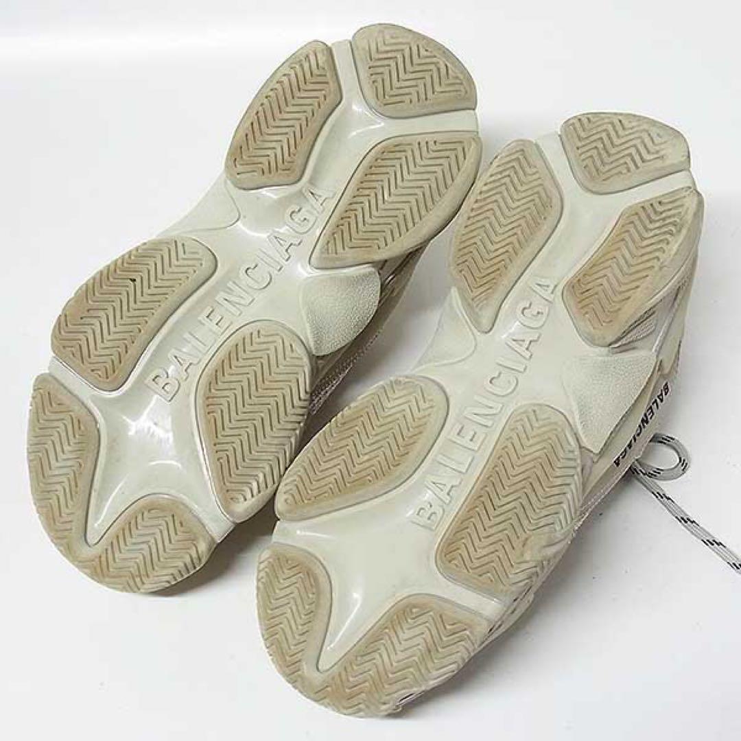 【BALENCIAGA】トリプルS スニーカー 37（24.5cm）グレー