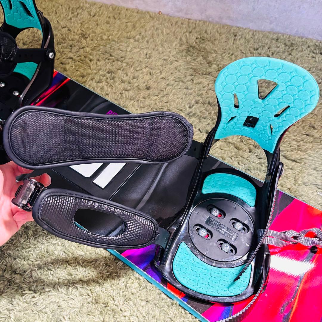 【美品♡レディース】 RIDE レディーススノーボード3点 143