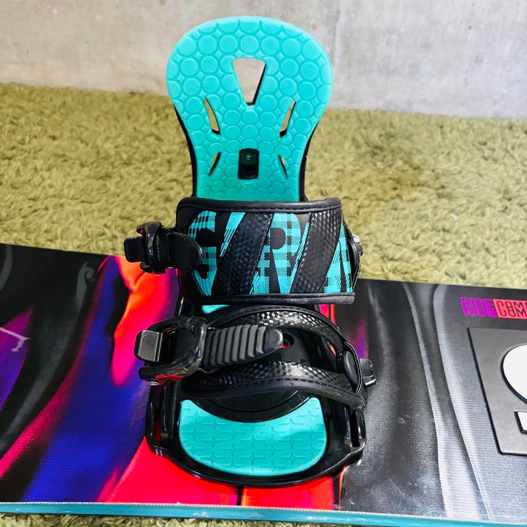 【美品♡レディース】 RIDE レディーススノーボード3点 143
