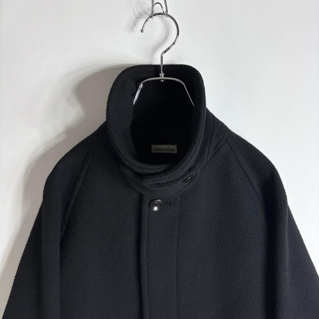 【美品】steven alan MLTN PATCH BAL CT ブラック S