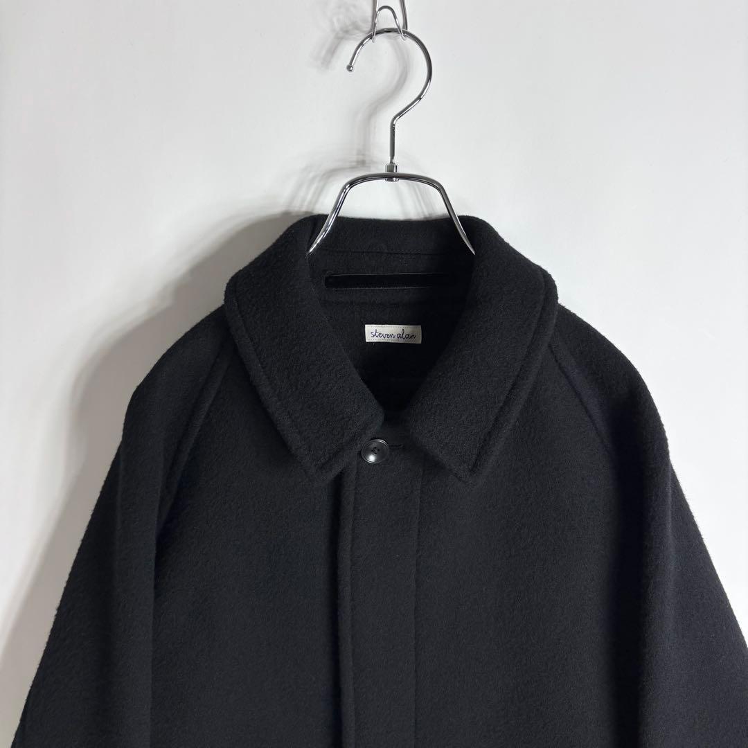 【美品】steven alan MLTN PATCH BAL CT ブラック S